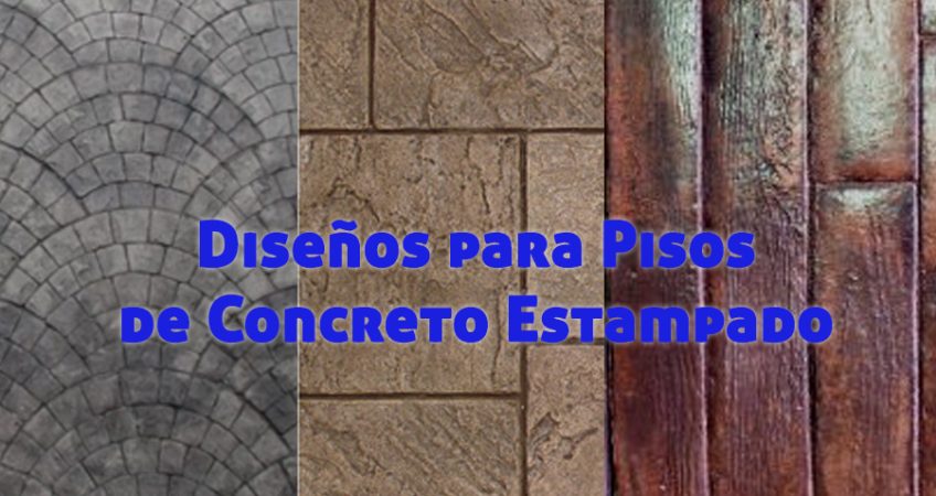 Diseños para Pisos de Concreto Estampado