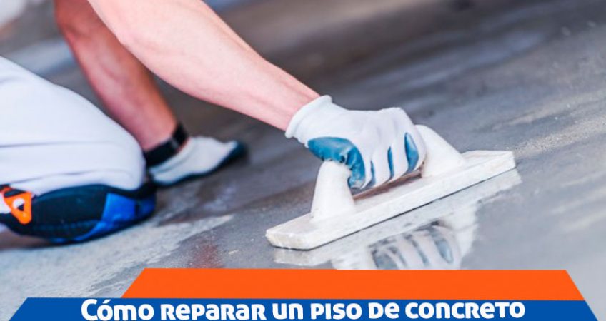 Cómo reparar un piso de concreto