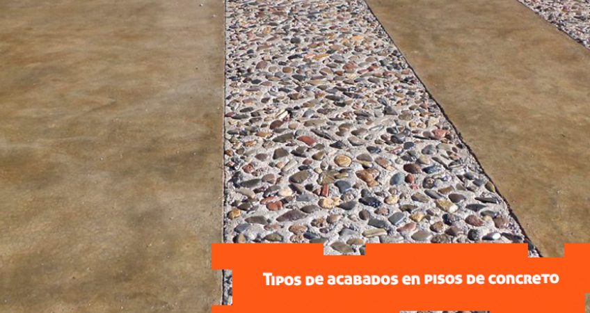 Tipos de acabados en pisos de concreto